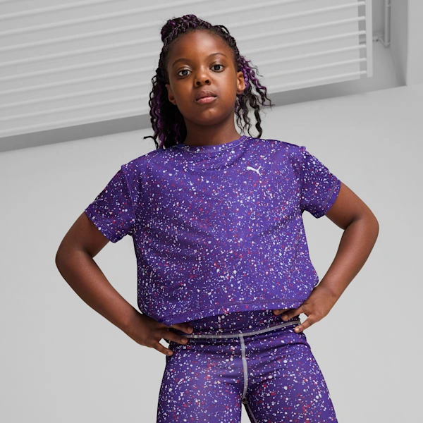 Camiseta PUMA para Niños: Estilo Corto, ¡Diseños Favoritos para Brillar!